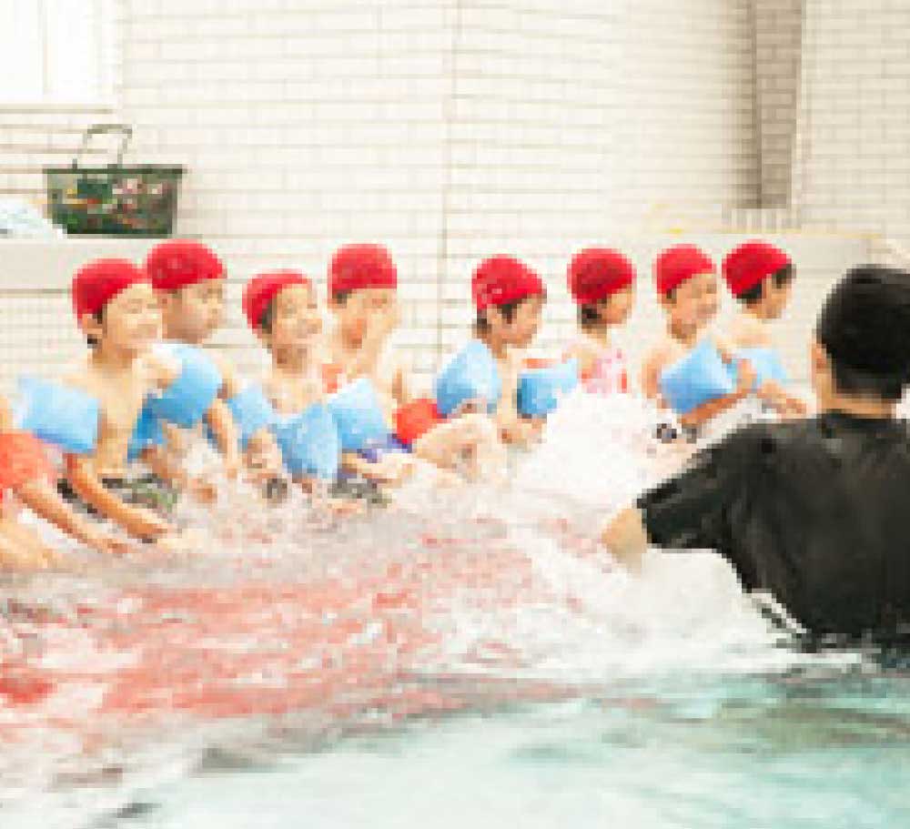 水泳指導