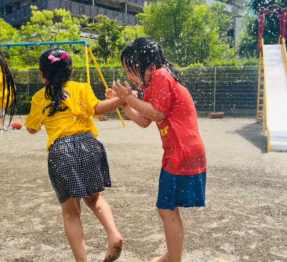 7月　水遊び