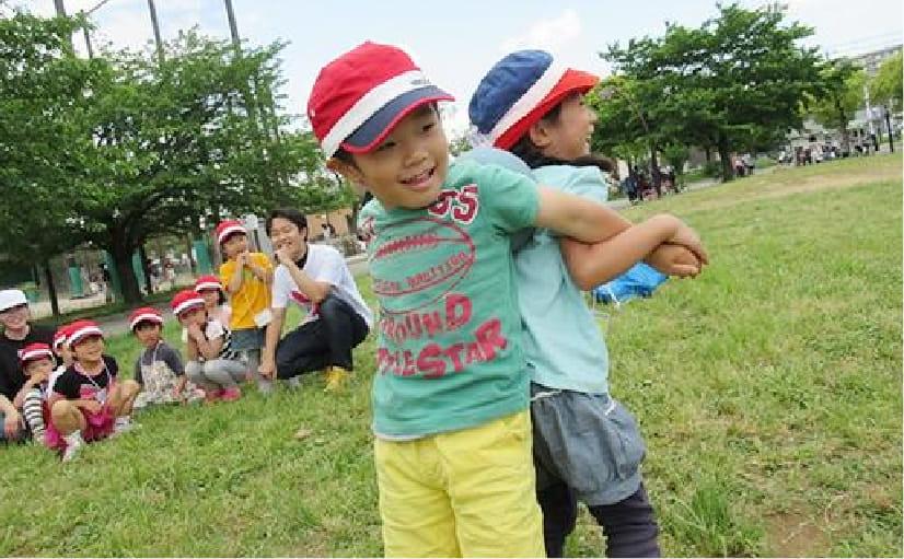 子供達のストレッチの様子