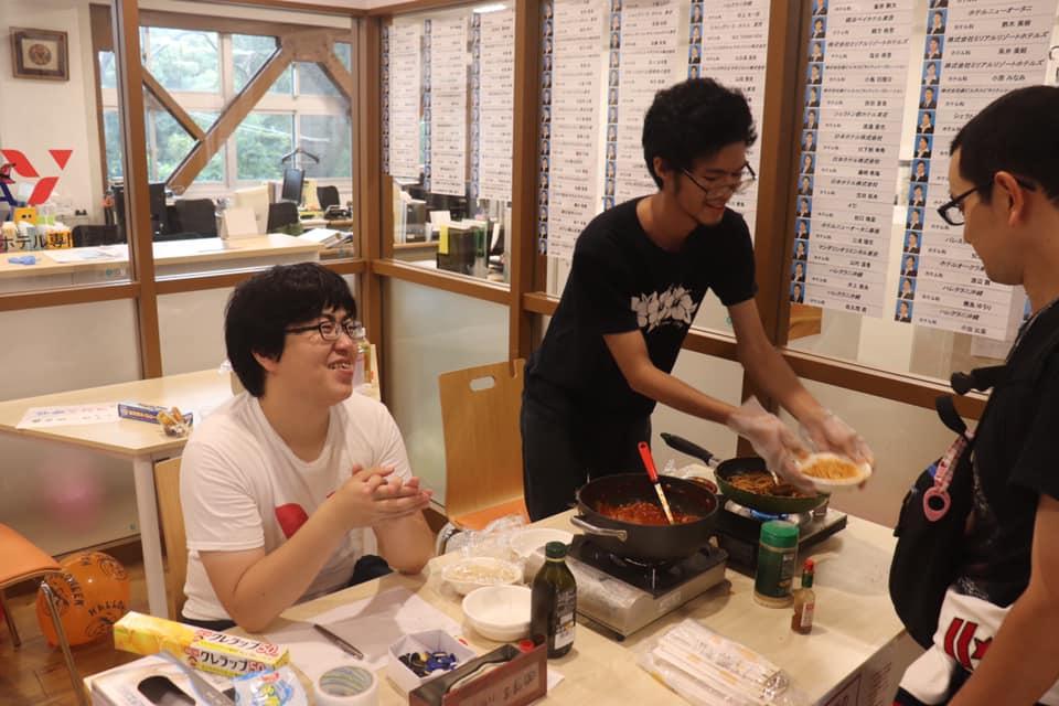 みんなで団らん