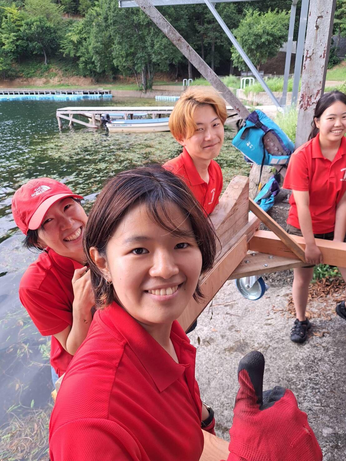 サマーキャンプの活動の様子