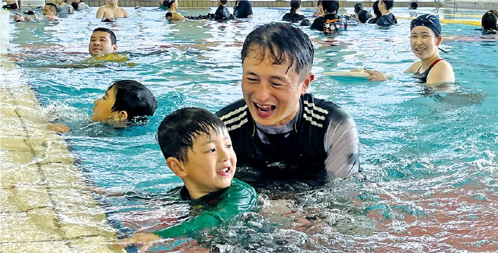 水上安全の取り組みで泳ぐ力＋安全を身につける