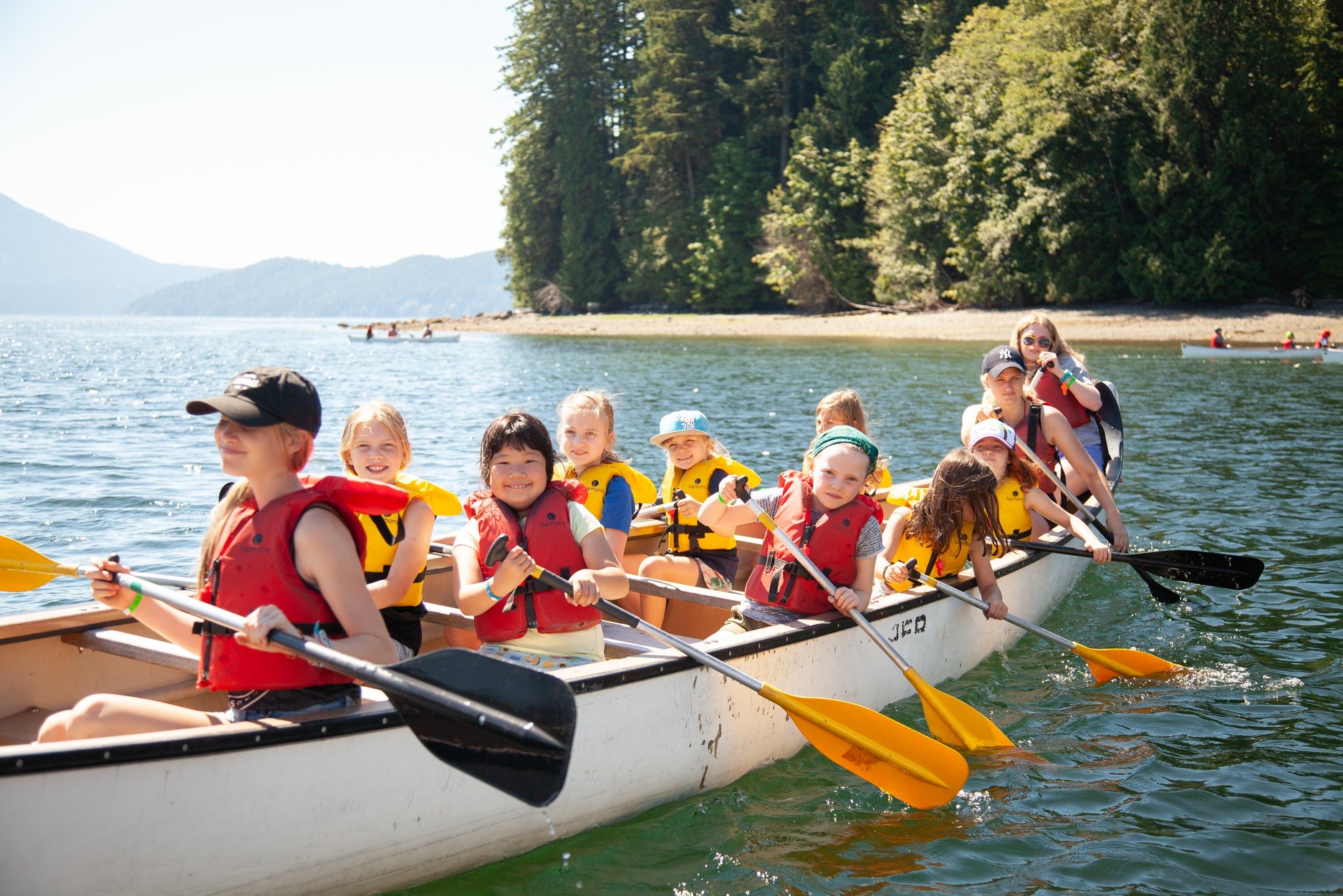 サマーキャンプ in バンクーバー Camp Elphinstone