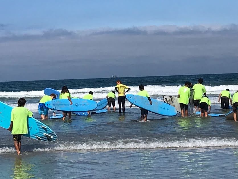 Surf Camp in サンディエゴ